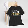 Not Guilty T-Shirt — Bold Statement Tee ("NOT GUILTY")