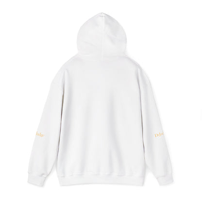 Dr. Judge Logo Hoodie – Vintage Gold Text Pullover