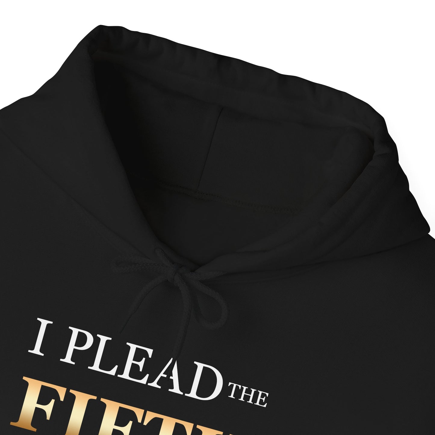 I Plead the Fifth Hoodie — Legal Rights Statement Pullover