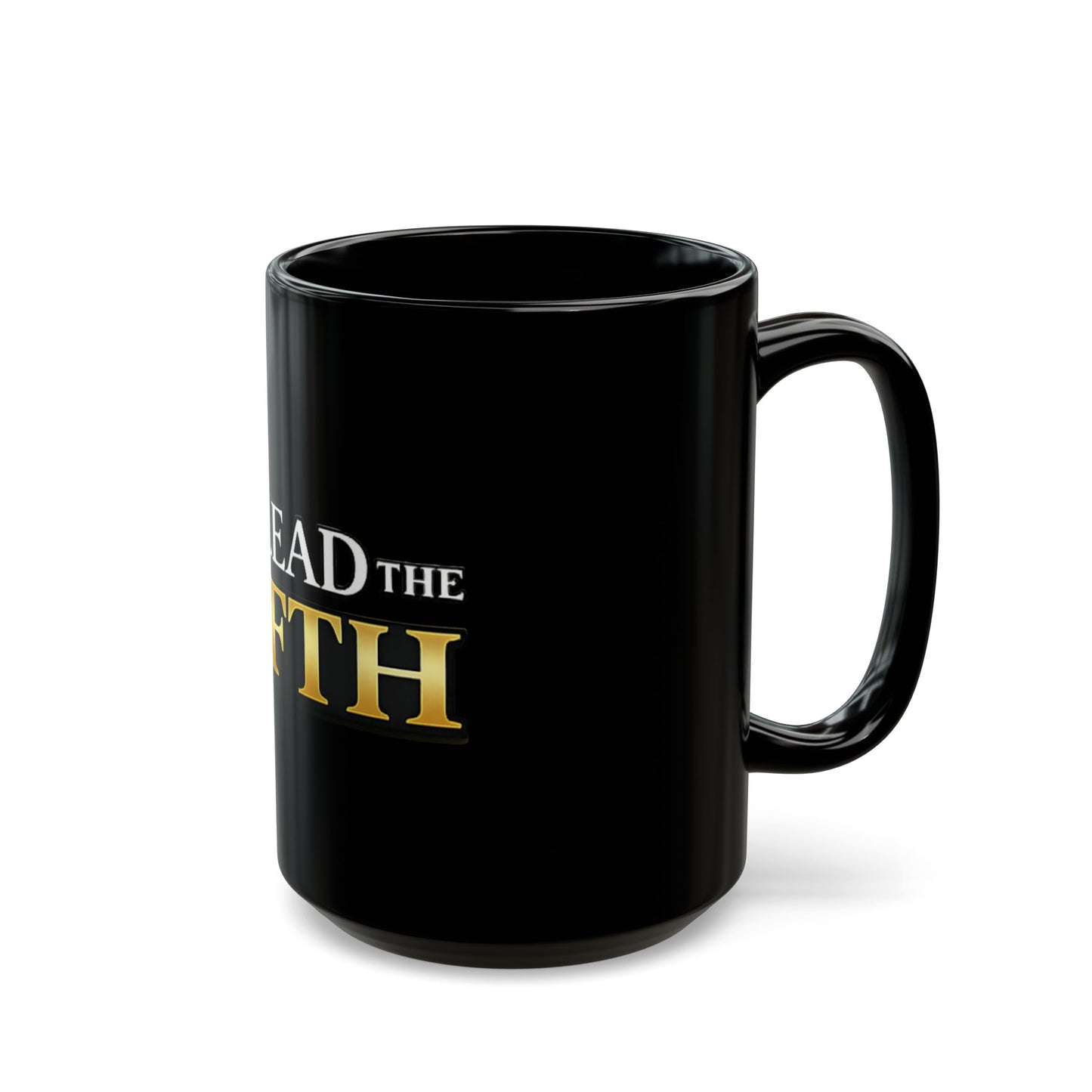 I Plead the Fifth Black Mug — Funny Legal Quote Coffee Cup (11oz & 15oz)