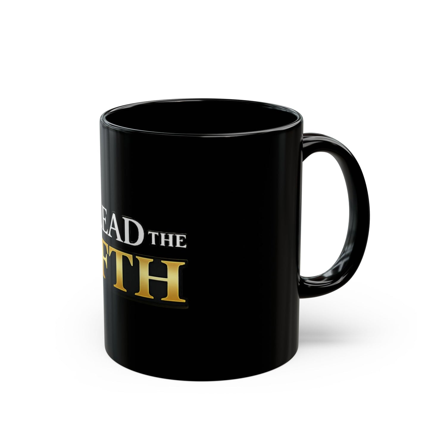 I Plead the Fifth Black Mug — Funny Legal Quote Coffee Cup (11oz & 15oz)