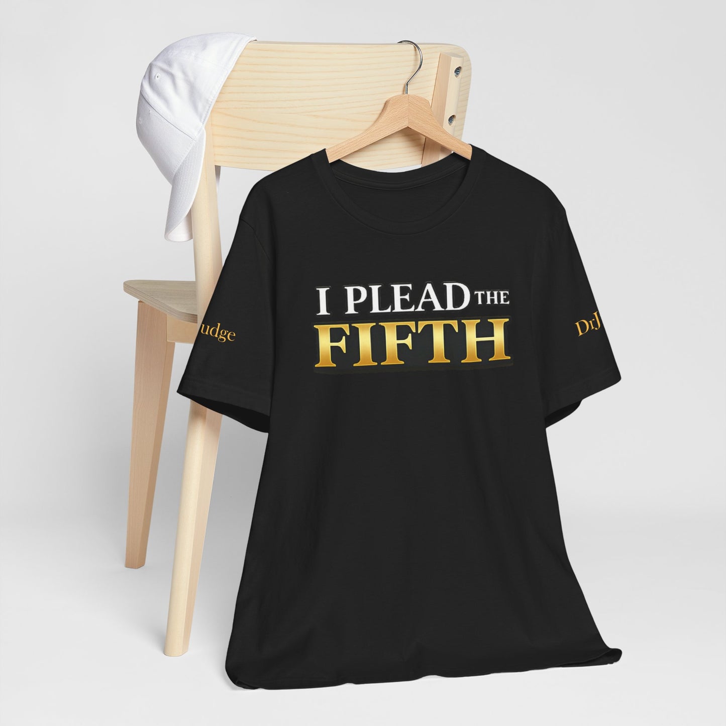 I Plead The Fifth Tee — Funny Legal Rights Graphic T-Shirt
