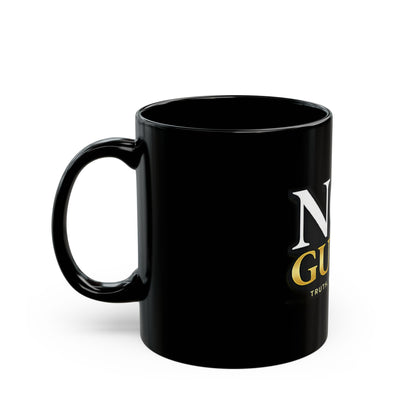 Not Guilty Coffee Mug – "Truth Stands Alone" Black Ceramic Mug