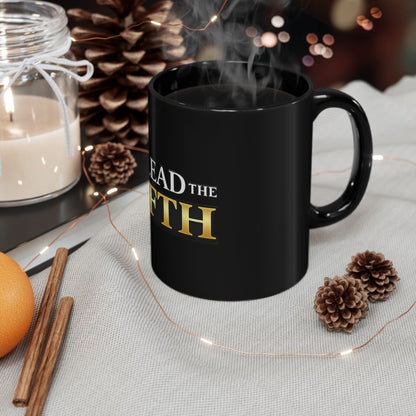 I Plead the Fifth Black Mug — Funny Legal Quote Coffee Cup (11oz & 15oz)