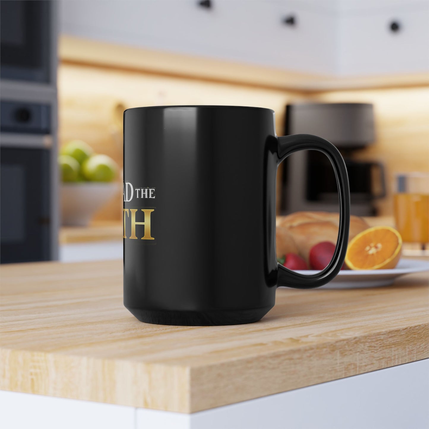 I Plead the Fifth Black Mug — Funny Legal Quote Coffee Cup (11oz & 15oz)