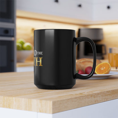 I Plead the Fifth Black Mug — Funny Legal Quote Coffee Cup (11oz & 15oz)