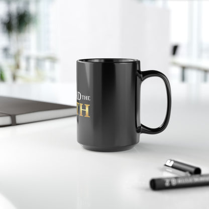 I Plead the Fifth Black Mug — Funny Legal Quote Coffee Cup (11oz & 15oz)