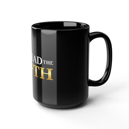 I Plead the Fifth Black Mug — Funny Legal Quote Coffee Cup (11oz & 15oz)