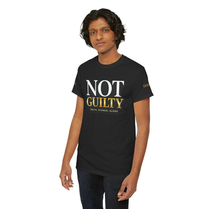 Not Guilty T-Shirt — Bold Statement Tee ("NOT GUILTY")