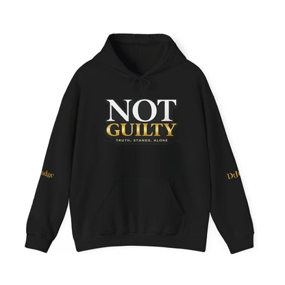 Not Guilty Hoodie — Statement Legal Justice Sweatshirt