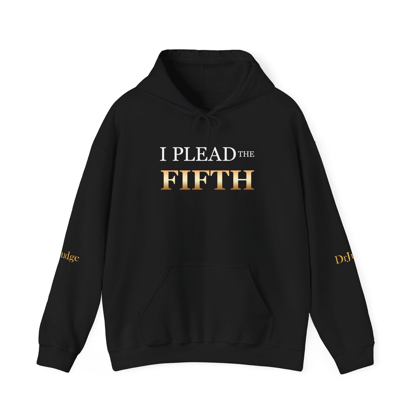 I Plead the Fifth Hoodie — Legal Rights Statement Pullover