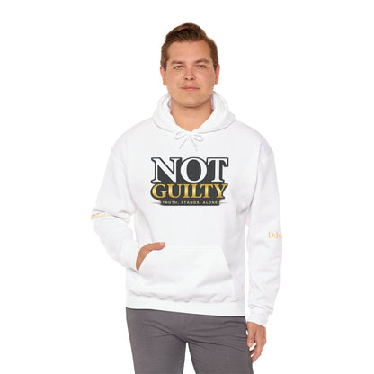 Not Guilty Hoodie — Statement Legal Justice Sweatshirt