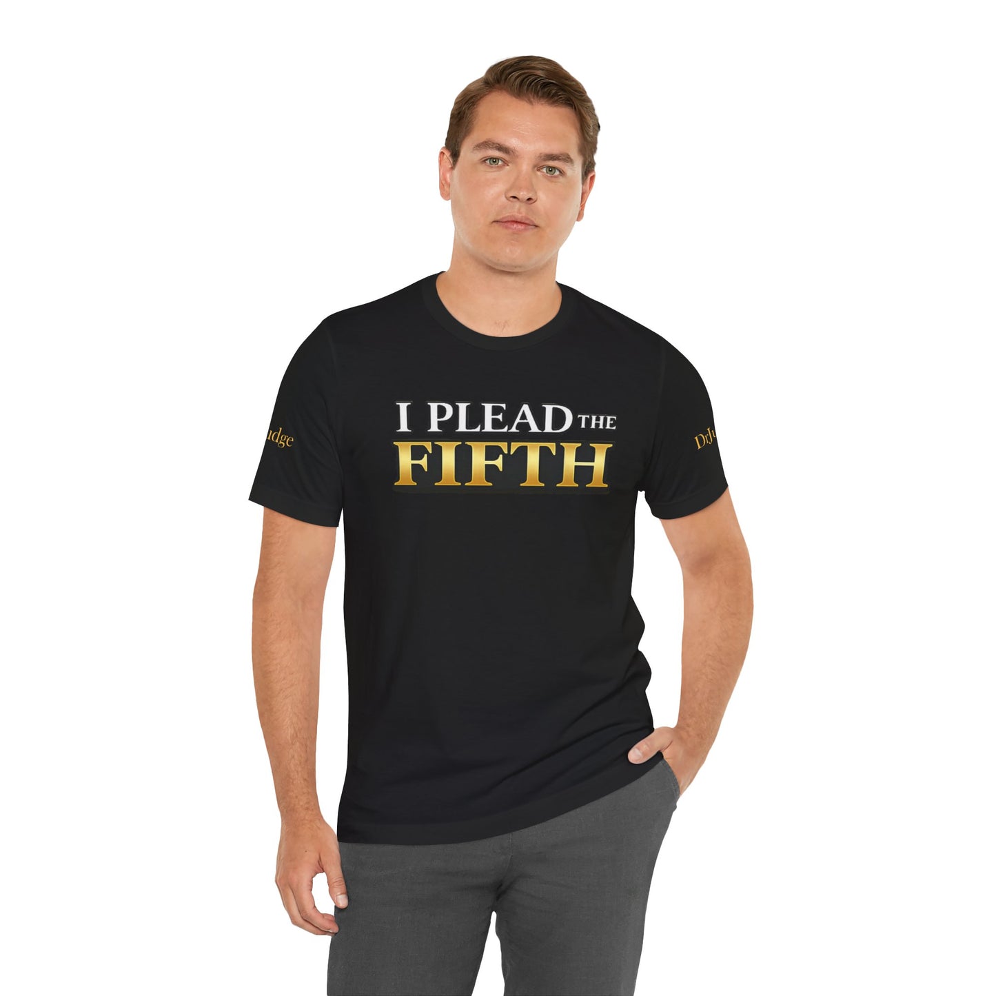 I Plead The Fifth Tee — Funny Legal Rights Graphic T-Shirt