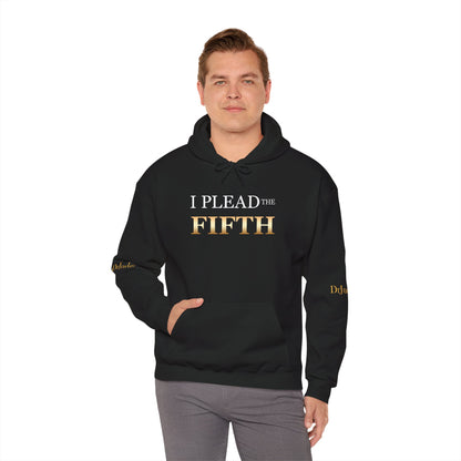 I Plead the Fifth Hoodie — Legal Rights Statement Pullover